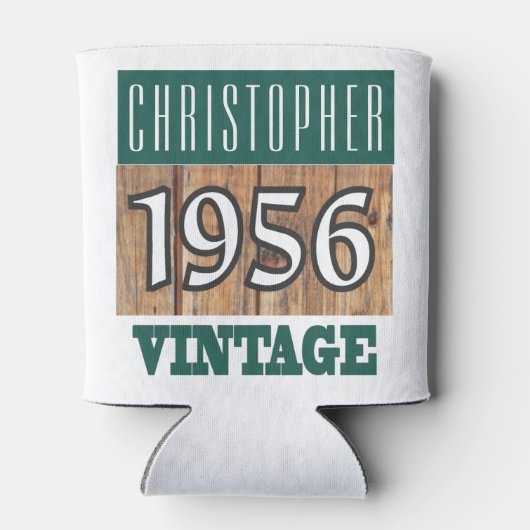 Geboren in 1956 blikjeskoeler (Achterkant)