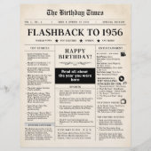 Geboren in 1956 Fun Newspaper (Voorkant)