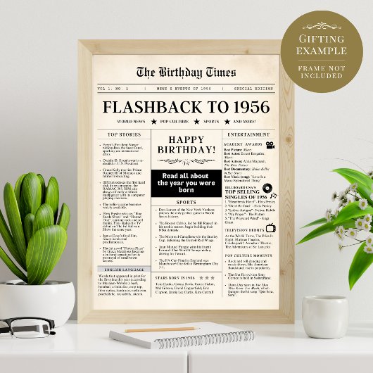 Geboren in 1956 Fun Newspaper