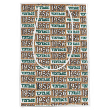 Geboren in 1956 middelgrote cadeautas