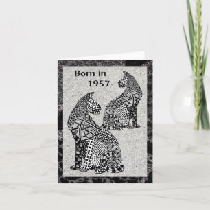 Geboren in 1957: "De leuke feiten van de verjaarda Kaart