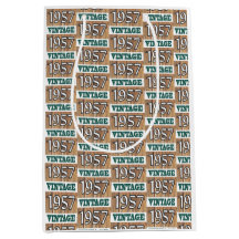 Geboren in 1957 middelgrote cadeautas