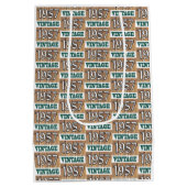 Geboren in 1957 middelgrote cadeautas (Achterkant)