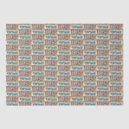 Geboren in 1957 tissuepapier