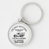 geboren in 1957  verjaardagscadeau mannen cadeau sleutelhanger (Voorkant)