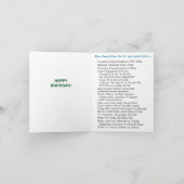 Geboren in 1958, Birthday Fun Facts Kaart (Binnen)