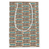 Geboren in 1958 middelgrote cadeautas (Voorkant)