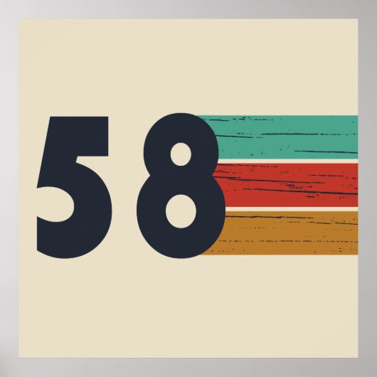 Geboren in 1958 poster (Voorkant)