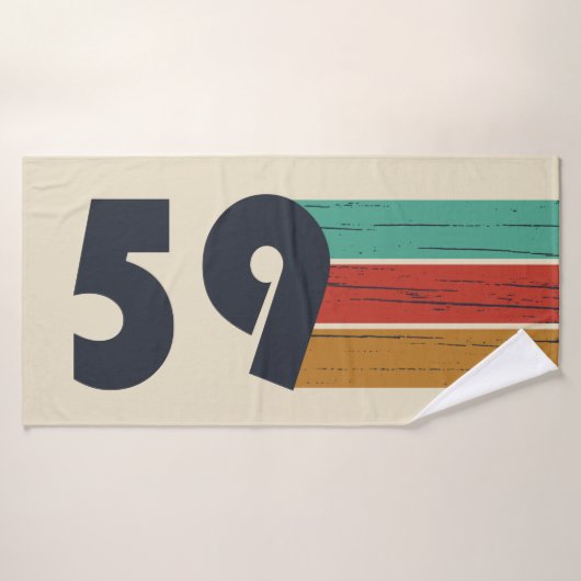 Geboren in 1959  badhanddoek (Badhanddoek)