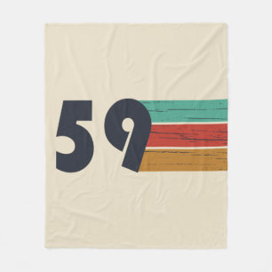 Geboren in 1959  fleece deken