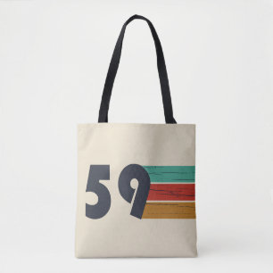 Geboren in 1959 tote bag
