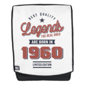 Geboren in 1960 rugtassen (Voorkant)