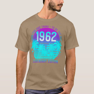 Geboren in 1962  59e verjaardag Esthetic Sunse T-shirt
