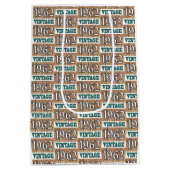 Geboren in 1962 middelgrote cadeautas (Achterkant)