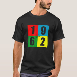 Geboren in 1962 Retro 60th Limited Edition Bi T-shirt