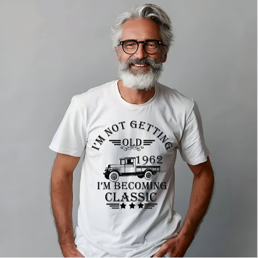 geboren in 1962  verjaardagscadeau mannen cadeau t-shirt