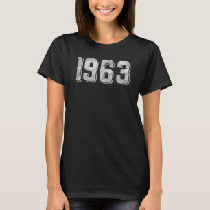 Geboren in 1963 60 jaar oude klassieke Legende B D T-shirt