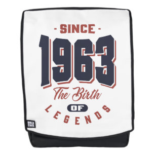 Geboren in 1963, Birthday Rugtassen