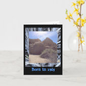 Geboren in 1963 Plechtige feiten op Birthday Kaart (Gele Bloem)