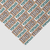 Geboren in 1963 tissuepapier (Detail)