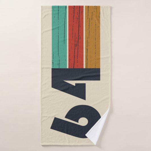 Geboren in 1964 jaar badhanddoek (Badhanddoek)