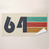 Geboren in 1964 jaar badhanddoek (Badhanddoek)