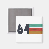 Geboren in 1964  jaar magneet (Voorkant / Achterkant)