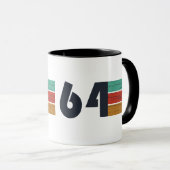 Geboren in 1964  jaar mok (Voorkant rechts)