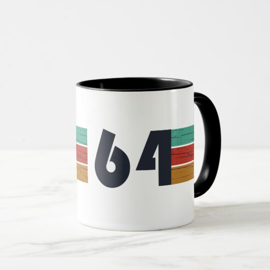 Geboren in 1964  jaar mok (Voorkant rechts)