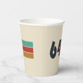 Geboren in 1964  jaar papieren bekers (Rechts)