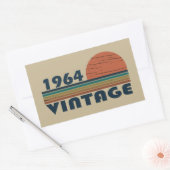 Geboren in 1964  jaar rechthoekige sticker (Envelop)