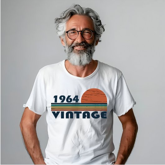 Geboren in 1964  jaar t-shirt