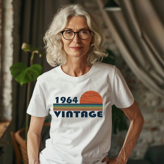 Geboren in 1964  jaar t-shirt