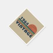 Geboren in 1964  verjaardagsfeest servet (Hoek)