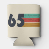 Geboren in 1965 60ste verjaardagscadeau blikjeskoeler (Achterkant)