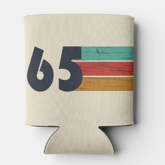 Geboren in 1965  60ste verjaardagscadeau blikjeskoeler (Achterkant)