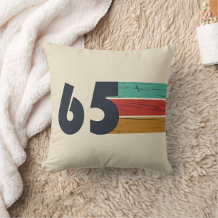 Geboren in 1965 60ste verjaardagscadeau kussen