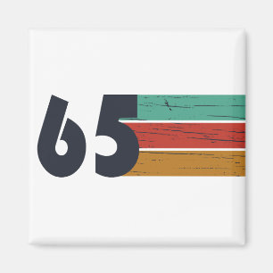 Geboren in 1965  60ste verjaardagscadeau magneet