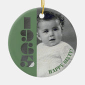 Geboren in 1965 60ste verjaardagscadeau Ornament (Voorkant)