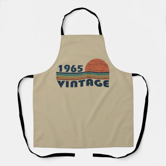 Geboren in 1965 60ste verjaardagscadeau schort (Voorkant)