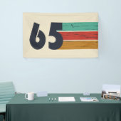 Geboren in 1965  60ste verjaardagscadeau spandoek (Beurs)