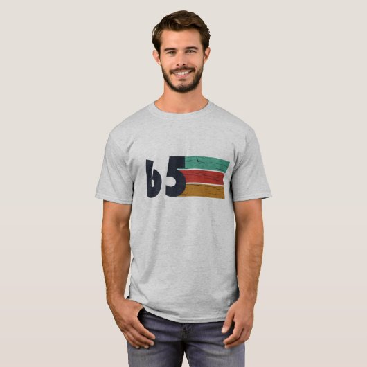 Geboren in 1965  60ste verjaardagscadeau t-shirt (Voorkant volledig)