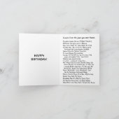 Geboren in 1965, Birthday Fun Facts Kaart (Binnen)