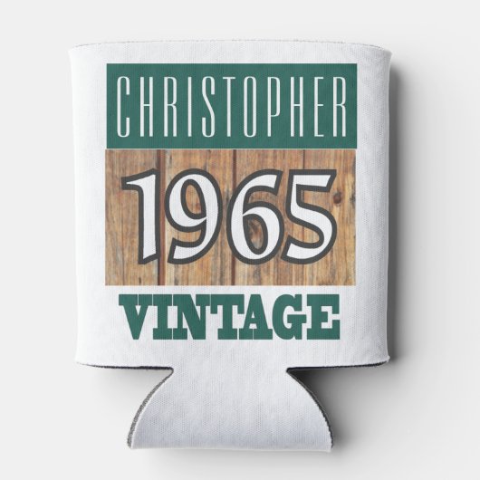 Geboren in 1965 blikjeskoeler (Achterkant)