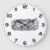 Geboren in 1965 Limited Edition Grote Klok (Voorkant)