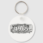 Geboren in 1965 Limited Edition Sleutelhanger (Voorkant)