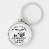 geboren in 1965 verjaardagscadeau mannen cadeau sleutelhanger (Voorkant)