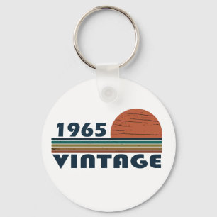 Geboren in 1965 Vintage Verjaardagscadeau Sleutelhanger