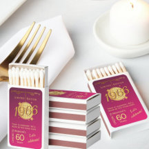 Geboren in 1966 60ste verjaardagsfeest Vintage