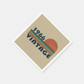 Geboren in 1966 op verjaardag servet (Hoek)